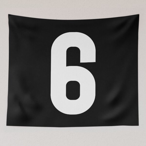Item preview, 6 ALB. Driver Number 2022 Season (White/Black BG) designed and sold by FilipeFerreira.