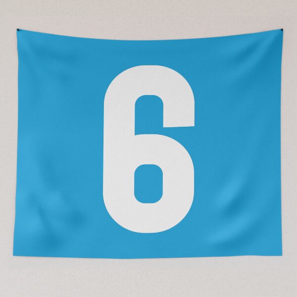 Item preview, 6 ALB. Driver Number 2022 Season (Blue BG) designed and sold by FilipeFerreira.