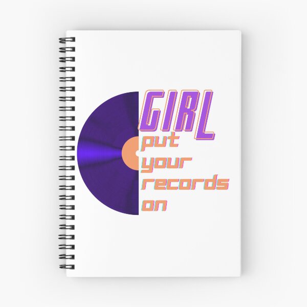 Item preview, Girl put your records on designed and sold by djgogi.
