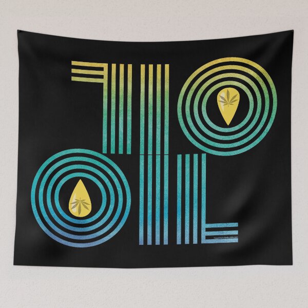 Item preview, 710 Oil Dabs (yellow green blue) designed and sold by YomeHayin.