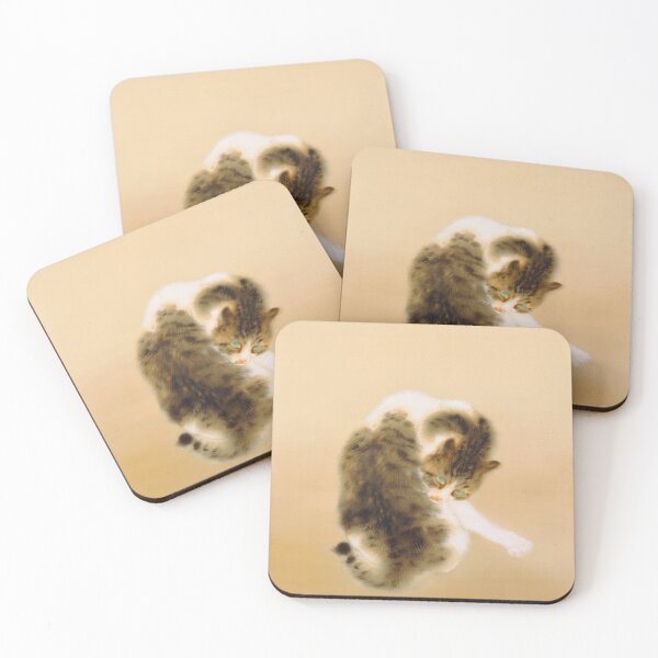 Item preview, A cute japanese cat lying  designed and sold by Tatiana Zbanca.