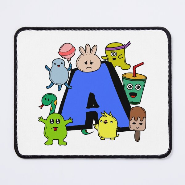 Item preview, My own doodle drawing with letter A designed and sold by Blondiabshop.