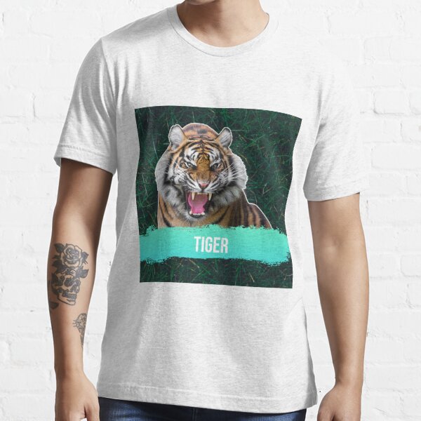 HEART OF A TIGER T-SHIRT (OVERSIZED PRINT) – MENACE