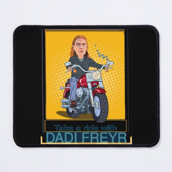 Item preview, Dadi Freyr Easy Rider Sticker designed and sold by elliottbow.