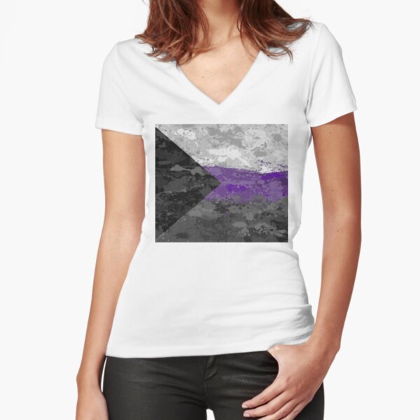 Fitted V-Neck T-Shirt