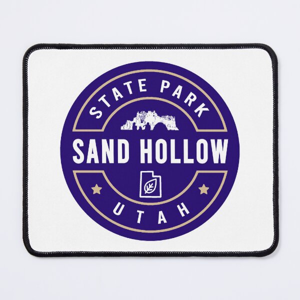 Item preview, Sand Hollow State Park Adventure Logo designed and sold by VanyaKar.