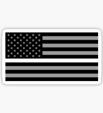 U.S. Flag: Thin White Line Sticker