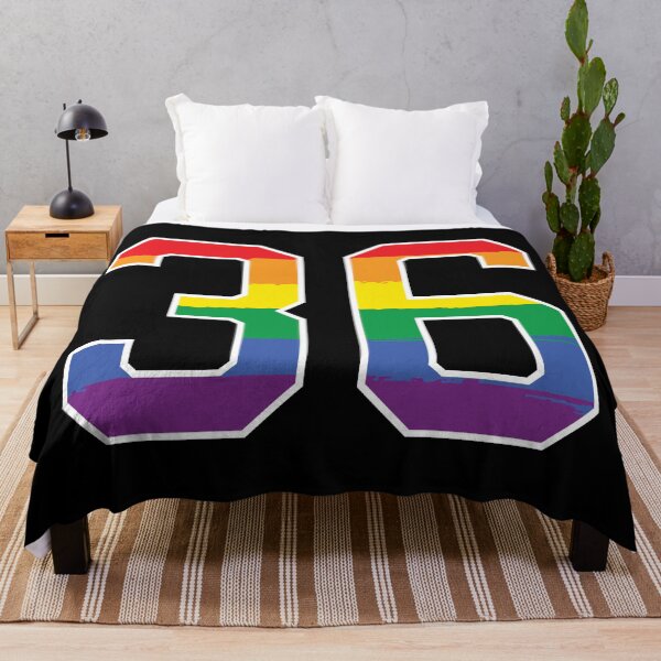 Item preview, Number 36 Rainbow LGBT pride thirty six designed and sold by LoveIsColorful.
