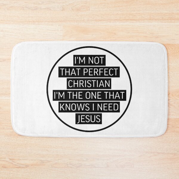 Item preview, Not That Perfect Christian designed and sold by unclestich.