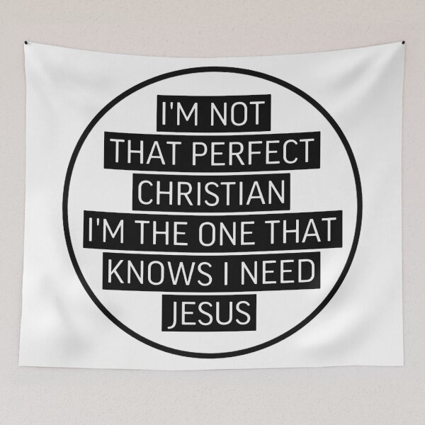 Item preview, Not That Perfect Christian designed and sold by unclestich.