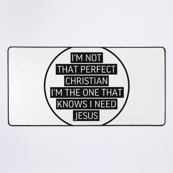 Item preview, Not That Perfect Christian designed and sold by unclestich.