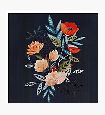 Midnight Bouquet Photographic Print