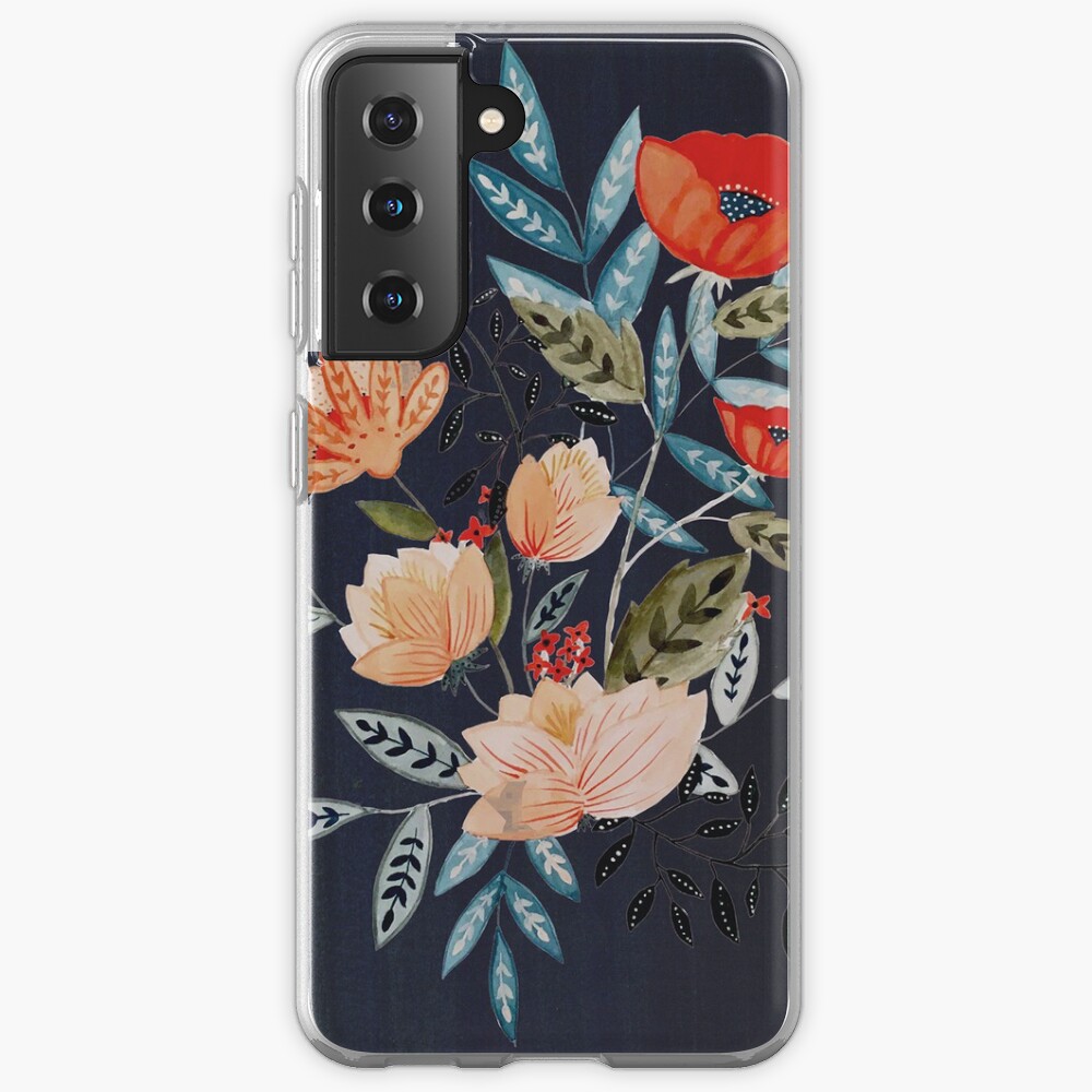Midnight Bouquet Case & Skin for Samsung Galaxy