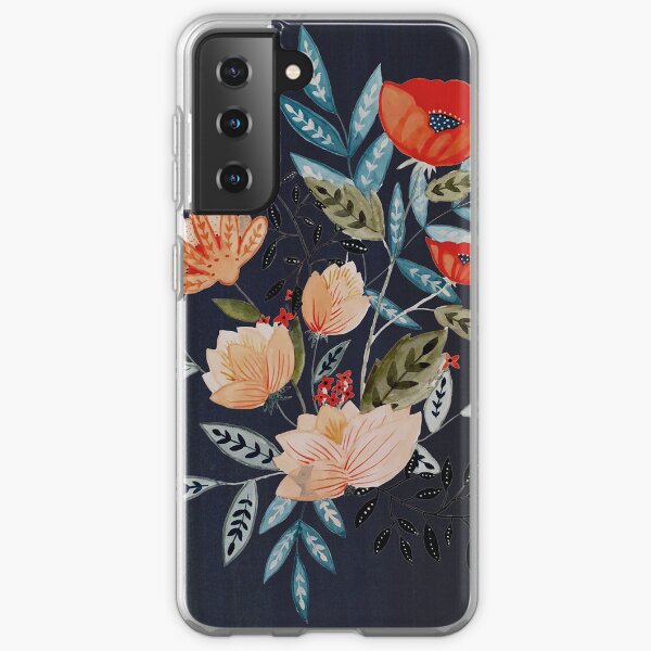 Midnight Bouquet Samsung Galaxy Soft Case