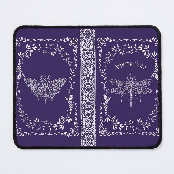 Item preview, Manifesting Gratitude Affirmations Moth & Dragonfly designed and sold by Absolute Gratitude.