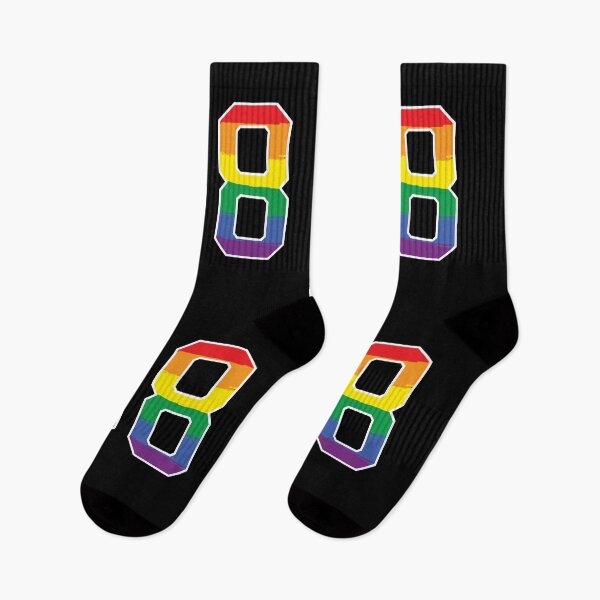 Item preview, Number 38 Rainbow LGBT pride thirty eight designed and sold by LoveIsColorful.