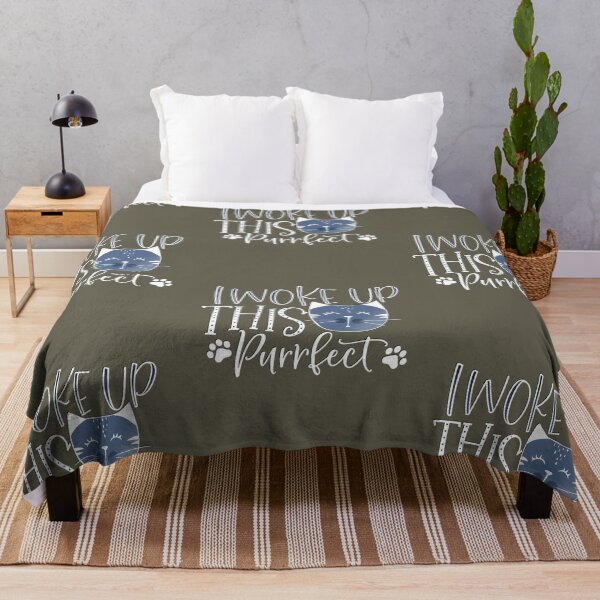 Item preview, I woke up this purrfect funny cat lover gift for mom or sister present designed and sold by TipTopTapo.