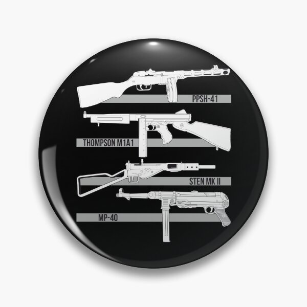 Item preview, Submachine guns of the Second World War ( white version ) designed and sold by FAawRay.