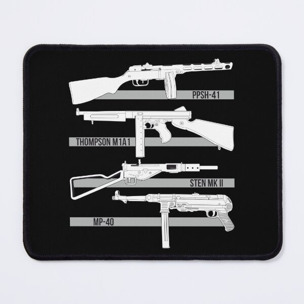 Item preview, Submachine guns of the Second World War ( white version ) designed and sold by FAawRay.