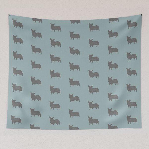 Item preview, :Aquacorg Inc - Corgi Silhouette : designed and sold by kmkmonkay.