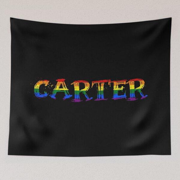 Item preview, Men rainbow name gay Carter designed and sold by LoveIsColorful.