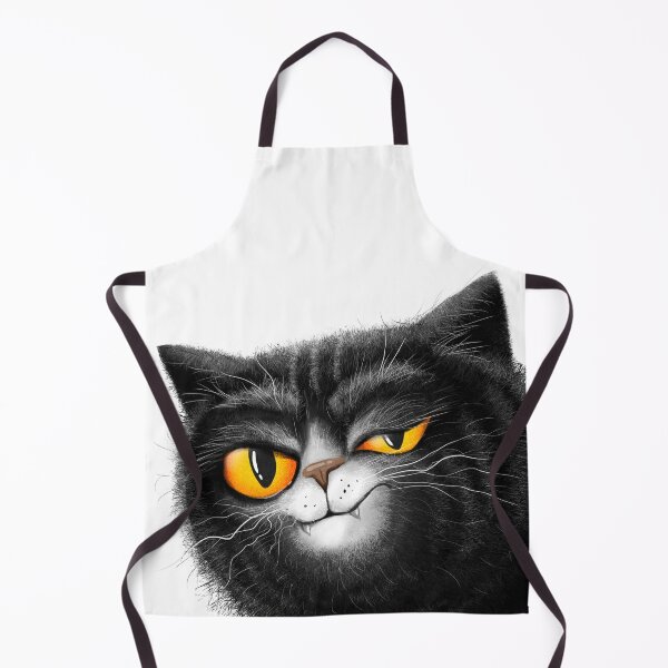 Item preview, sarcastic black cat designed and sold by MaryshaArt.