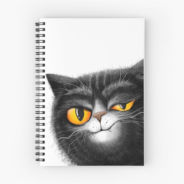 Item preview, sarcastic black cat designed and sold by MaryshaArt.