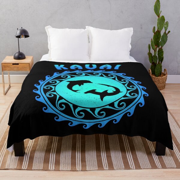 Item preview, Kauai dolphin and hammerhead shark designed and sold by NicGrayGraphic.