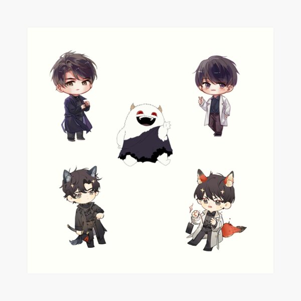 "ORV Joongdok Sticker Pack Cute Omniscient Readers Viewpoint