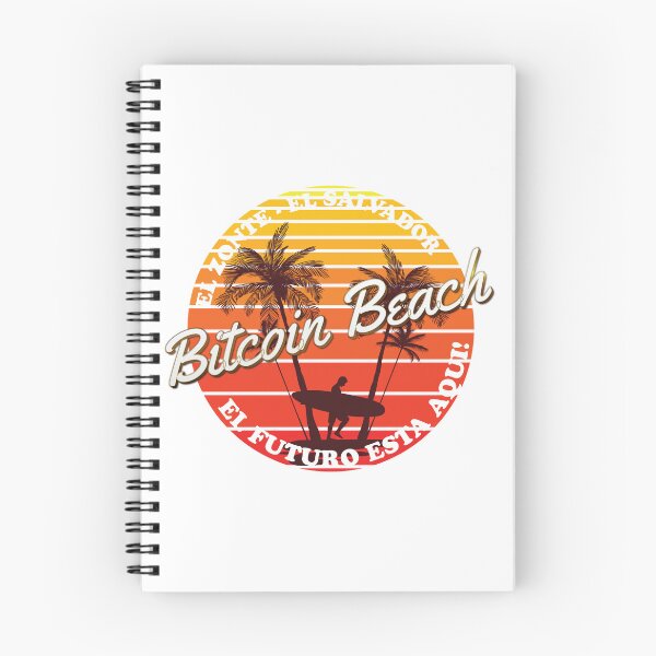Item preview, Bitcoin Beach, El Zonte, El Salvador, El Futuro Esta Aqui! - White designed and sold by johnta17.