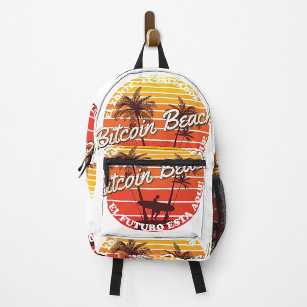 Item preview, Bitcoin Beach, El Zonte, El Salvador, El Futuro Esta Aqui! - White designed and sold by johnta17.