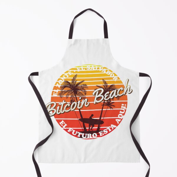 Item preview, Bitcoin Beach, El Zonte, El Salvador, El Futuro Esta Aqui! - White designed and sold by johnta17.
