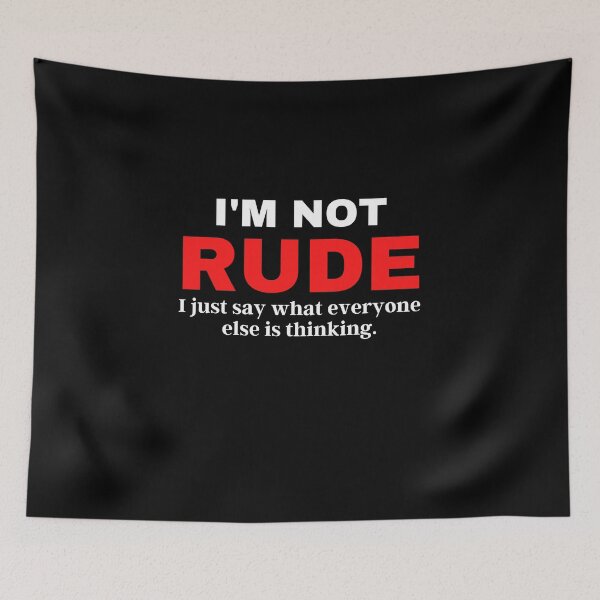 Item preview, I'm Not Rude Light designed and sold by Mixly.