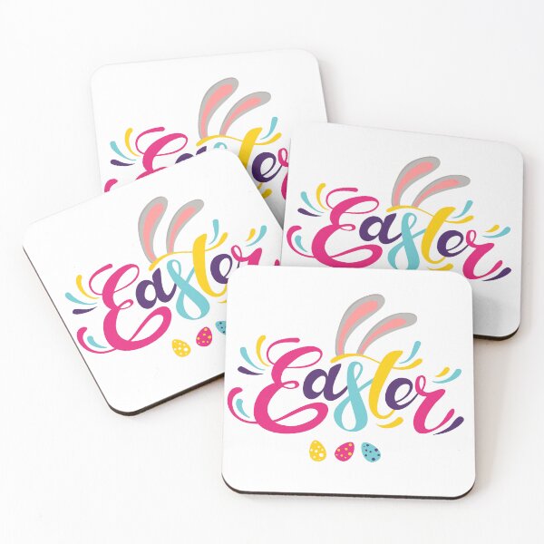 Item preview, Happy Easter colorful logo designed and sold by MaryshaArt.