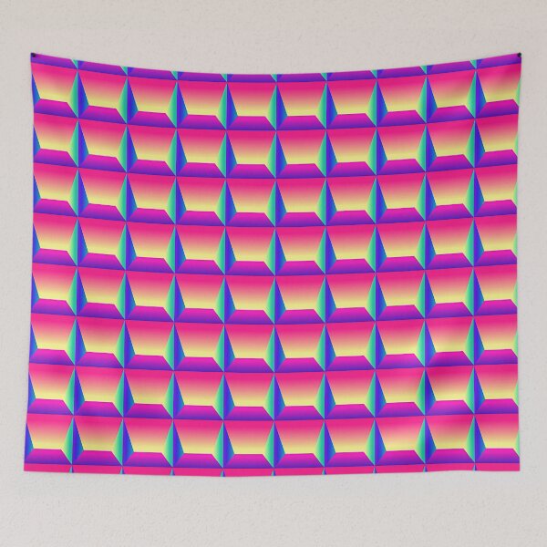 Item preview, Bright Colorful Geometric Abstract Neon Seamless Pattern  designed and sold by Shifa19.
