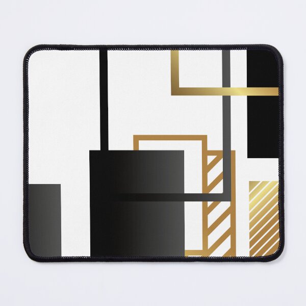Item preview, Black and Golden Geometric Shapes designed and sold by SoccaTamam.