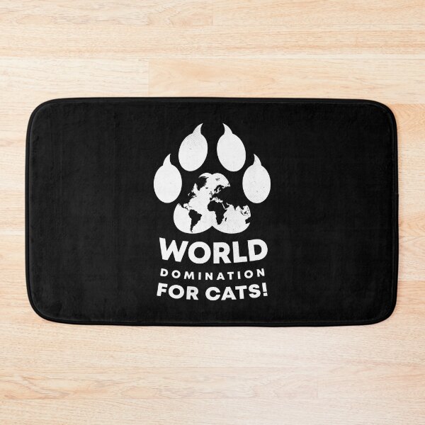 Item preview, World Domination For Cats Paw by Tobe Fonseca designed and sold by Tobe Fonseca®.