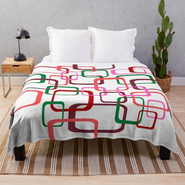Item preview, Retro Seamless Color Vector Background With Squares Rounded designed and sold by Shifa19.