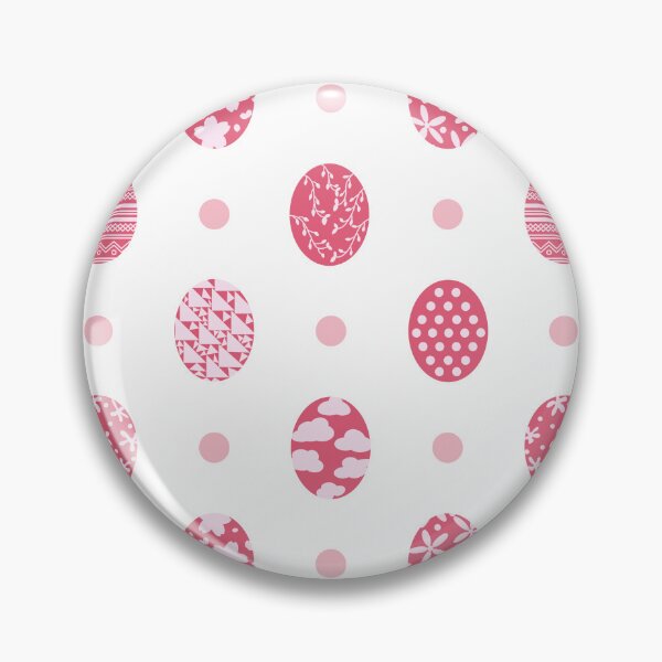 Item preview, Pinky Easter Egg in White Pattern designed and sold by Moyanana.