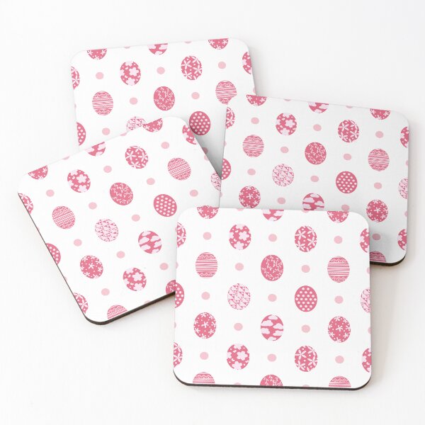 Item preview, Pinky Easter Egg in White Pattern designed and sold by Moyanana.