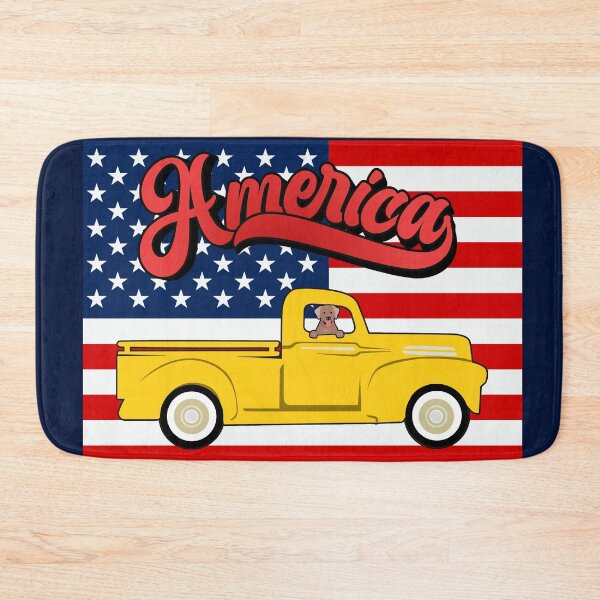Item preview, Vintage Truck, 4th of July, America designed and sold by OliviaGbyKyro.