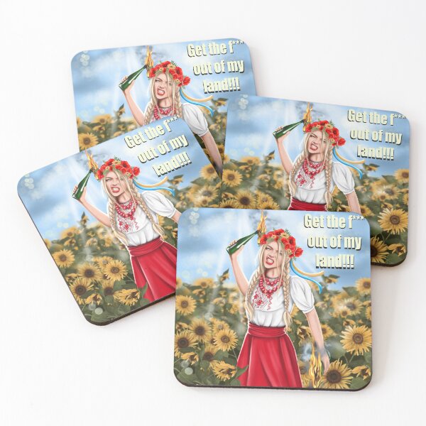 Item preview, Molotov Cocktail Girl (Ukraine) designed and sold by Shui-art.