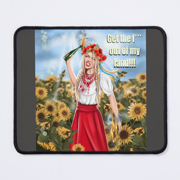 Item preview, Molotov Cocktail Girl (Ukraine) designed and sold by Shui-art.