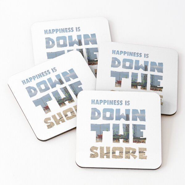 Item preview, Happiness is Down the Shore designed and sold by grawlixdesign.