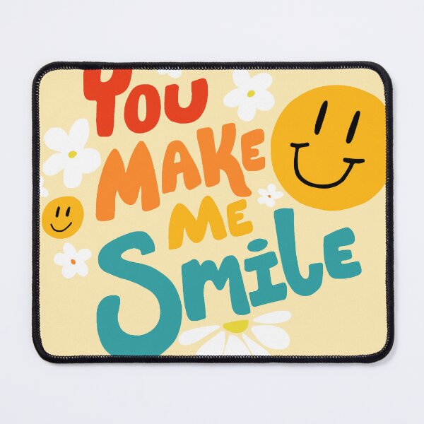 Item preview, You make me smile - vintage look smiley face  designed and sold by Katie-Holland.