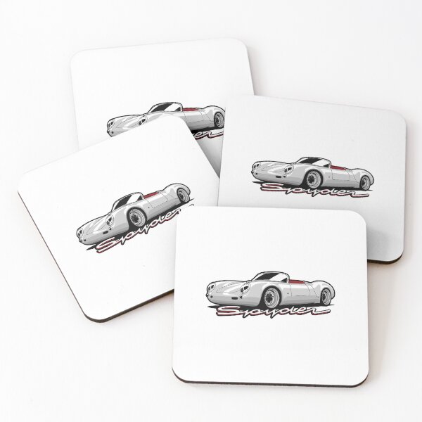 Item preview, Silver Gray 550 Spyder Vintage designed and sold by KaroCars.