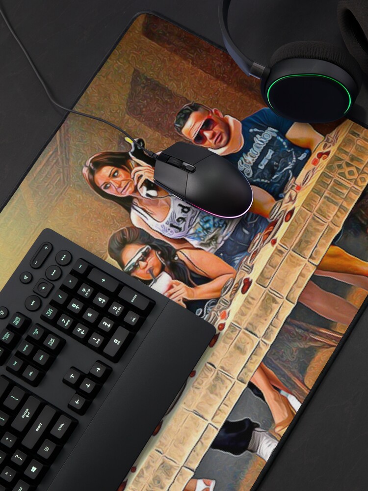 Thumbnail 4 von 5, Mauspad, Jersey Shore, Das Abendessen am letzten Sonntag designt und verkauft von ProudClothing.