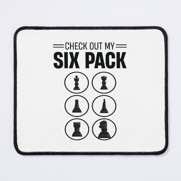 Item preview, Chess Stuff Club Six Pack Chess designed and sold by TheMattDesigns.