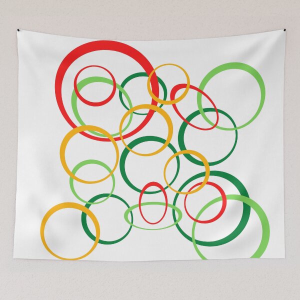 Item preview, Retro pattern Background With Circle designed and sold by Shifa19.