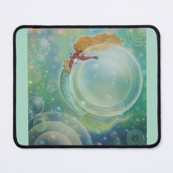 Item preview, Bubble Mermaid Illustration designed and sold by ABHolliART.